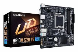GIGABYTE H610M S2H V2 Scheda Madre - Supporta CPU Intel Core di 14a generazione, 4+1+1 Fasi Ibride VRM Digitale, fino a 5600MHz DDR5, 1xPCIe 3.0 M.2, GbE LAN, USB 3.2 Gen 1 (MB INT 1700 H610M S2H V2