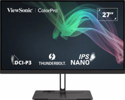 Viewsonic VP Series VP2776T-4K Monitor PC 68,6 cm [27] 3840 x 2160 Pixel 4K Ultra HD LED Nero (VP2776T-4K 27 3840X2160 16:9 - WIDE LCD MNTR 5MSHDMI/DP/USB)