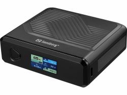 Sandberg 421-25 batteria portatile Polimeri di litio [LiPo] 20000 mAh Carica wireless Nero (Travel Powerbank 20000 PD100W - Travel Powerbank 20000 PD100W - Warranty: 60M)