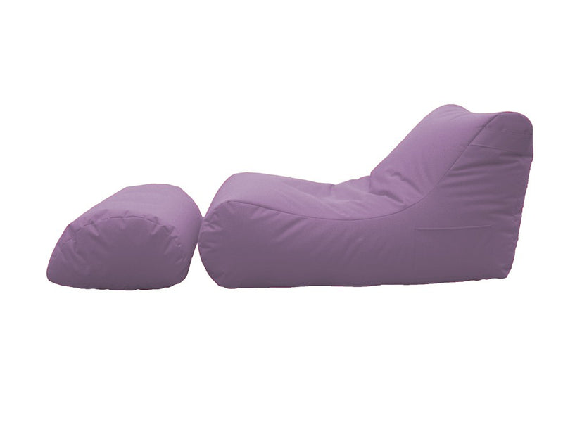 Sedute e Chaiselongue Lettino Chaiselongue Tahiti durevoli impermeabili santorini per esterni design moderno per il relax in piscina