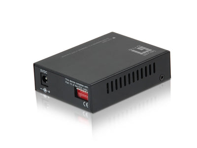 LevelOne GVT-2000 convertitore multimediale di rete 1000 Mbit/s Modalità multipla Nero