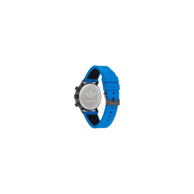 ADIDAS OROLOGIO CODE ONE NERO/BLU SILICONE