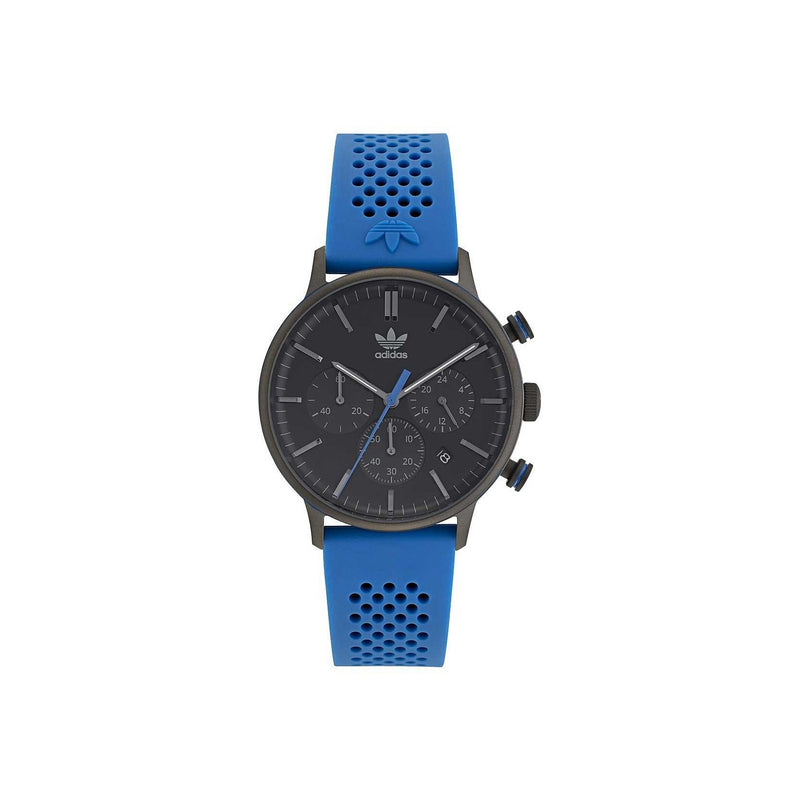 ADIDAS OROLOGIO CODE ONE NERO/BLU SILICONE