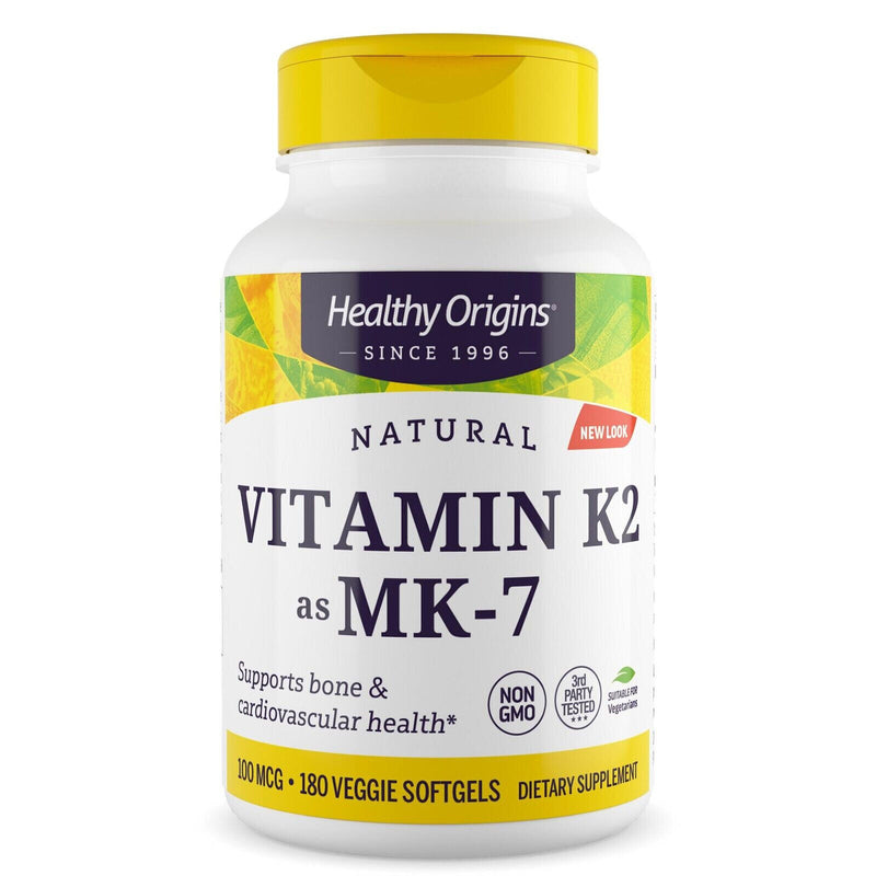 Healthy Origins Vitamina D3 10000 IU ui 360 Softgel + K2 as MK7 100 mcg 180 Caps