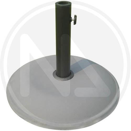 BASI PER OMBRELLONE TONDA  BASE 40 CM. PESO 16KG  TUBO 58MM OMBRELLONI