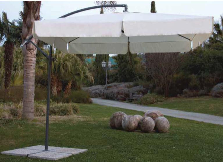 TELO RICAMBIO OMBRELLONE A BRACCIO ACCIAIO ALMEIRA MT. 2,5X2,5 VERDE