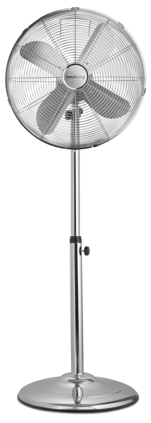 10Innoliving Ventilatore Domestico Cromo 40 cm