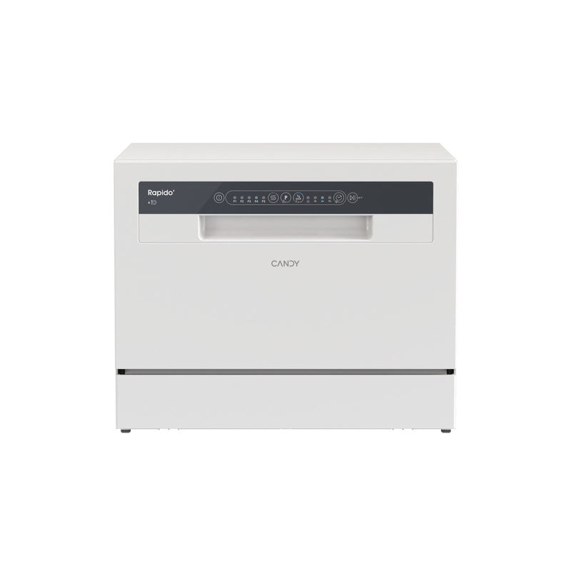 Candy Rapid CP6E51LW Mini Lavastoviglie Libera installazione 6 Coperti Classe E