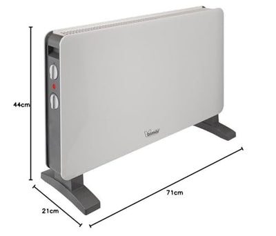 Bimar Termoconvettore Elettrico Turbo 2000W