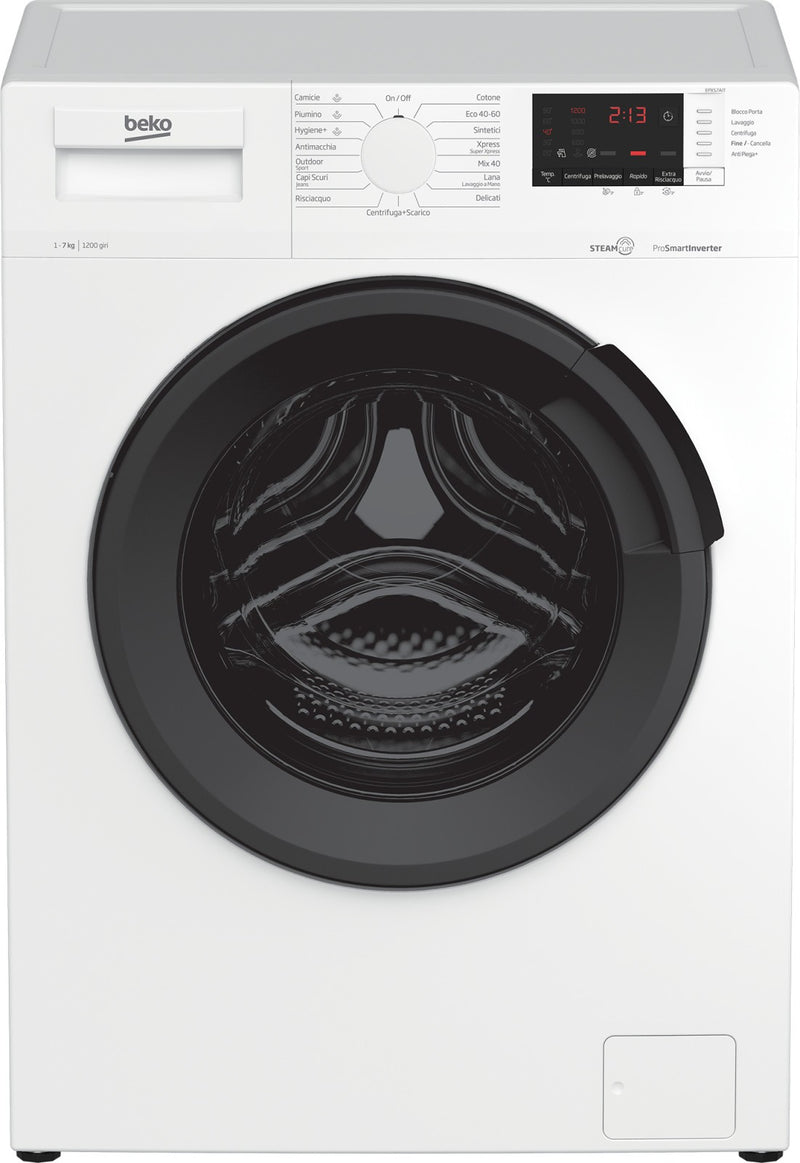 Beko Lavatrice Slim b300 EPXS7AIT 7kg Classe A 1200 Giri Carica Frontale Vapore