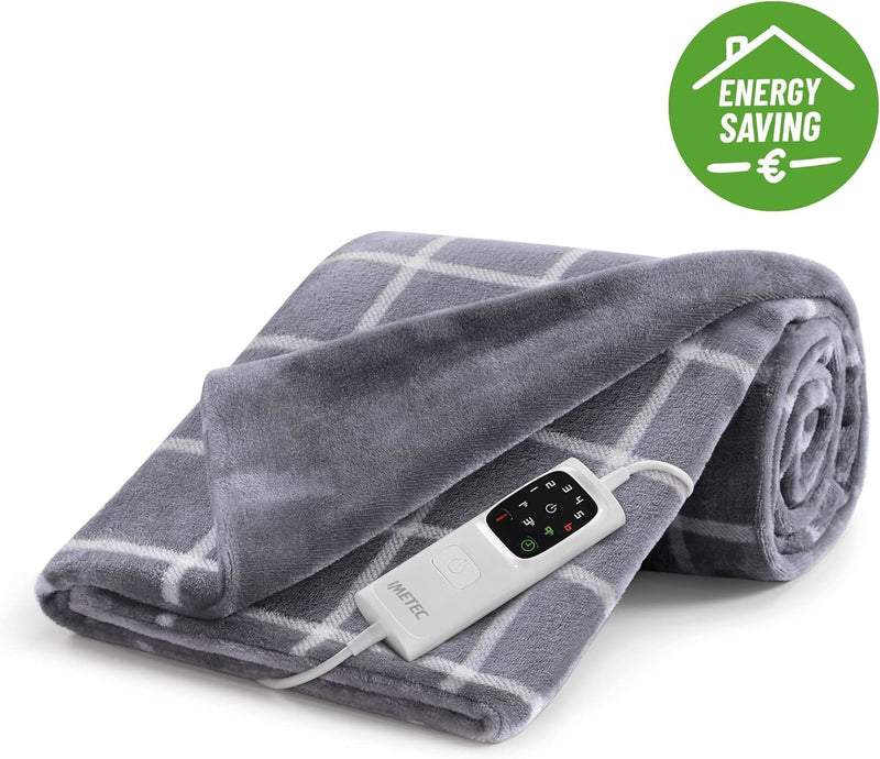 Imetec Caldoplaid Velvet Square Plaid Riscaldabile