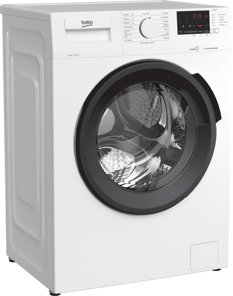 Beko Lavatrice Slim b300 EPXS7AIT 7kg Classe A 1200 Giri Carica Frontale Vapore
