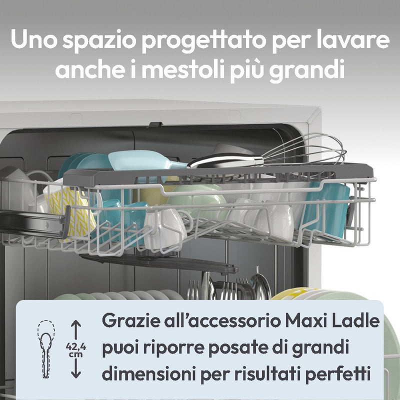 Candy Rapid CP6E51LW Mini Lavastoviglie Libera installazione 6 Coperti Classe E
