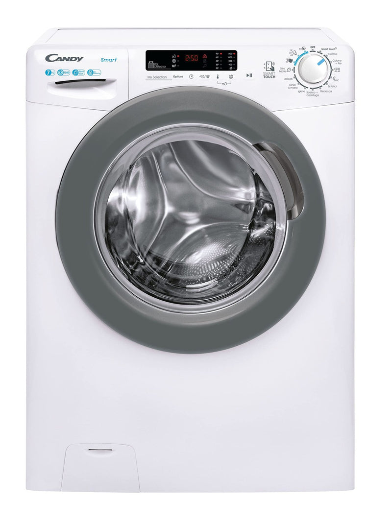 Candy Lavatrice 7 kg 1200 Giri Classe C NFC Bianco CSS41272DWSE-11
