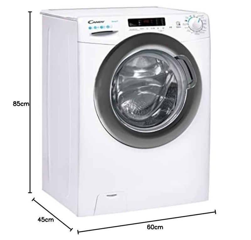 Candy Lavatrice 7 kg 1200 Giri Classe C NFC Bianco CSS41272DWSE-11