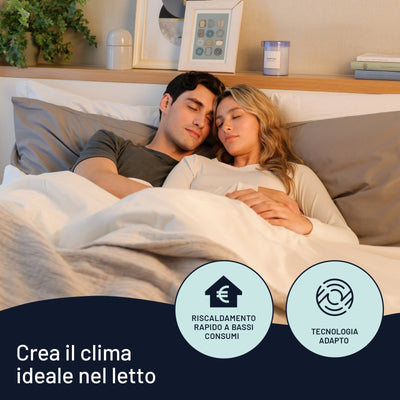 Imetec Scaldasonno Adapto Maxi Matrimoniale 195x165 cm