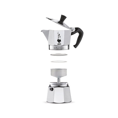 Bialetti Caffettiera Moka Express 2 Tazze 0001168