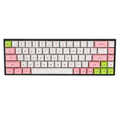 68-Key Mechanical Keyboard PBT Keycap