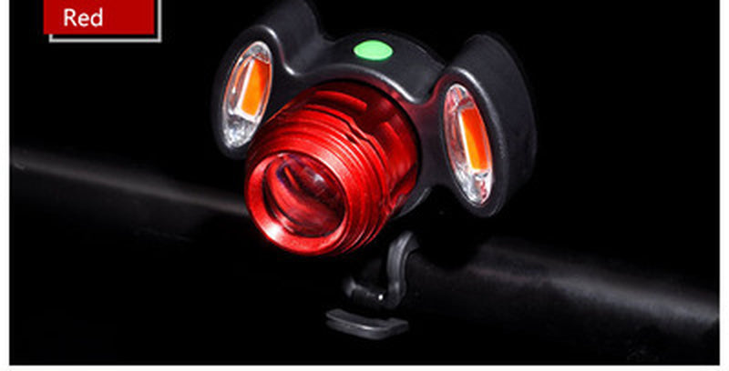 4 Modes Bike Front Lamp USB Rechargeable Bike MTB Strong Light Waterproof Headlight Night Cycling Safty Warning Light