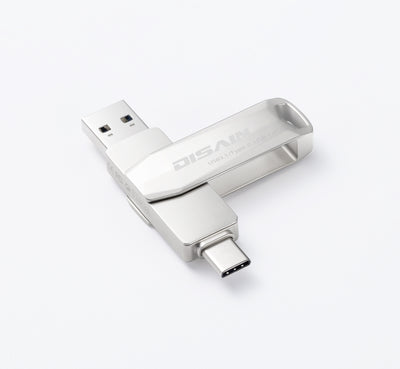 New Typec Metal Rotating USB Drive Mobile