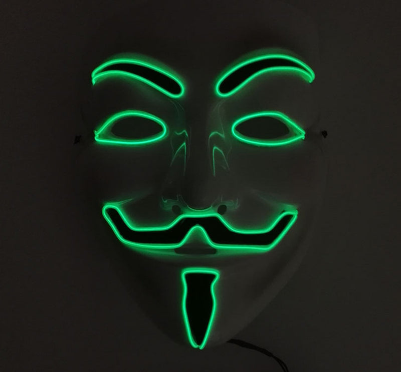 New LED Guy Fawkes Mask