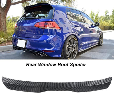 Spoiler per Bagagliaio Posteriore, Spoiler per Bagagliaio Posteriore per Auto, Spoiler per Cofano Posteriore, Spoiler per Auto Universale Adatto per La Maggior Parte Delle Auto (Stile in Fibra Di