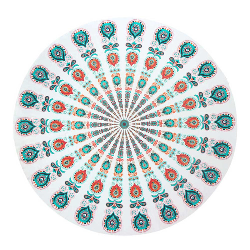 Round Carpet Scarf Mandala Tapestry