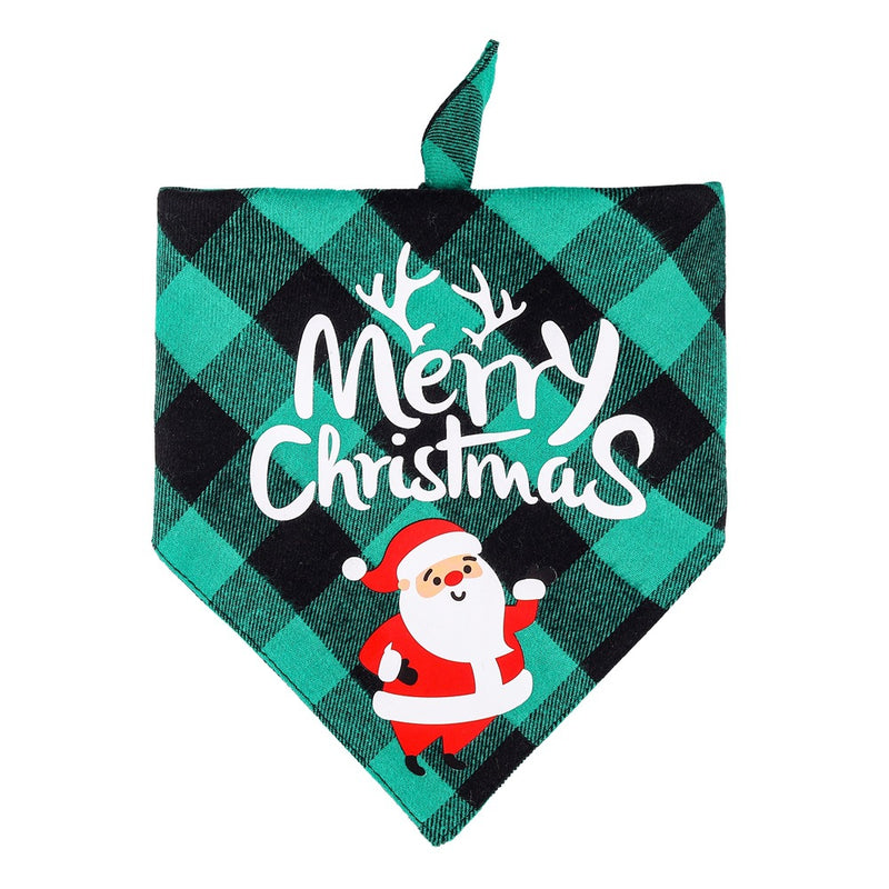 Stylish Christmas Dogs Bib Saliva Towel Pet Collar Scarf for Cat Dog Xams Decor Best Price