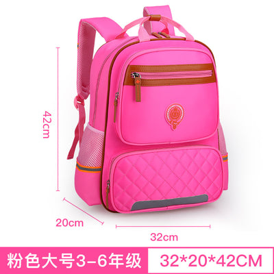 New Children'S Schoolbag Korean Version of Primary School Schoolbag 1-3-4-6 Grade Male and Female Double Shoulder Bag Custom Knapsack