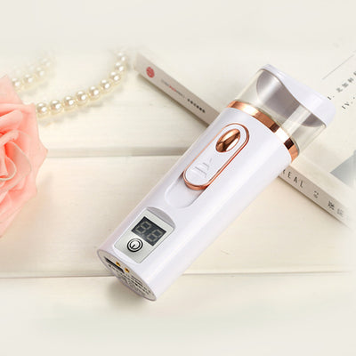 Skin Tester Hydrating Instrument Portable Charging Treasure Nano Sprayer Humidification Hydrating Beauty Instrument Steaming Face