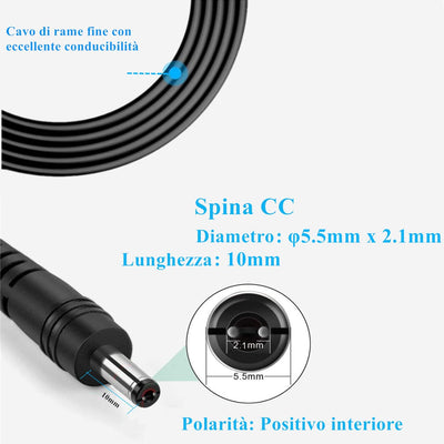 Adattatore CA 5V 2A Caricatore Di Alimentazione AC220V 230V a DC5V 2000Ma 1500Ma 1000Ma 500Ma Driver Di Alimentazione 8 Punte per Spina CC Convertitore Da 5 Volt Convertitore Adattatore CA CC