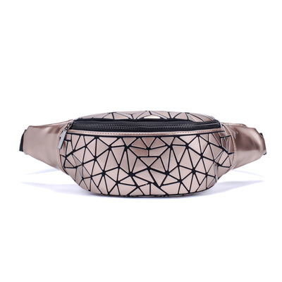 Fashion Waist Bags Women Waist Fanny Belt Light Bag Luxury Brand Geometry Waist Bag Chest Packs Mobile Phone Bag