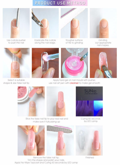 Nail Phototherapy Gel Base Quick Extension Glue