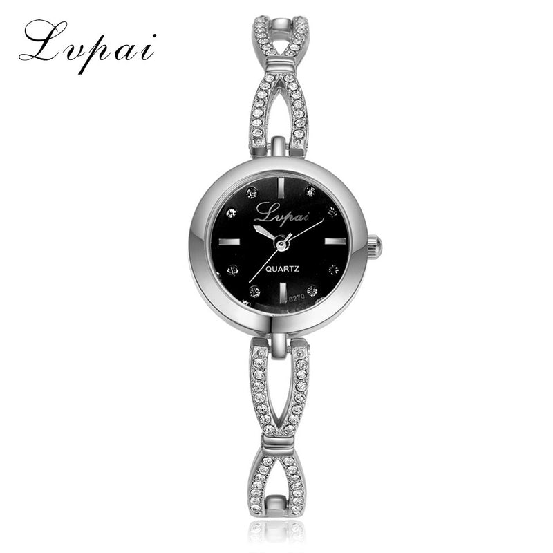 Luxury Bracelet Women Dress Watches Fashion Quartz Crystal Watches Lvpai Brand Ladies Casual Dress Sport Wristwatch