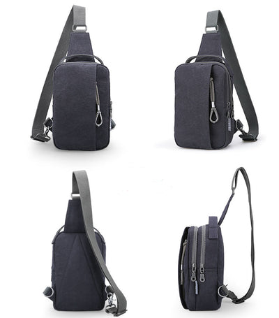 Canvas Cross Body Bag