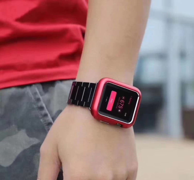 Compatible with Apple, Magnetic Metal Iwatch Case