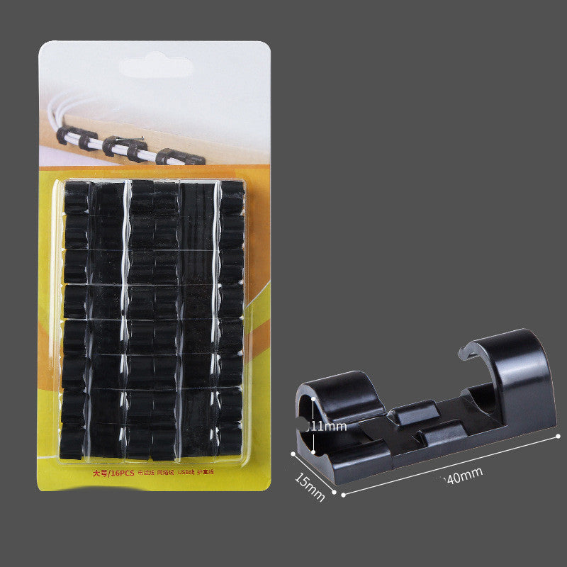 Self-Adhesive Wiring Fixing Clip for Wire Management