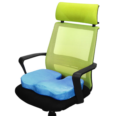 Memory Foam Seat Cushion Travel U-Shaped Orthopedic Coccyx Protection Chair Pad Massage Hip Cushion Pillow