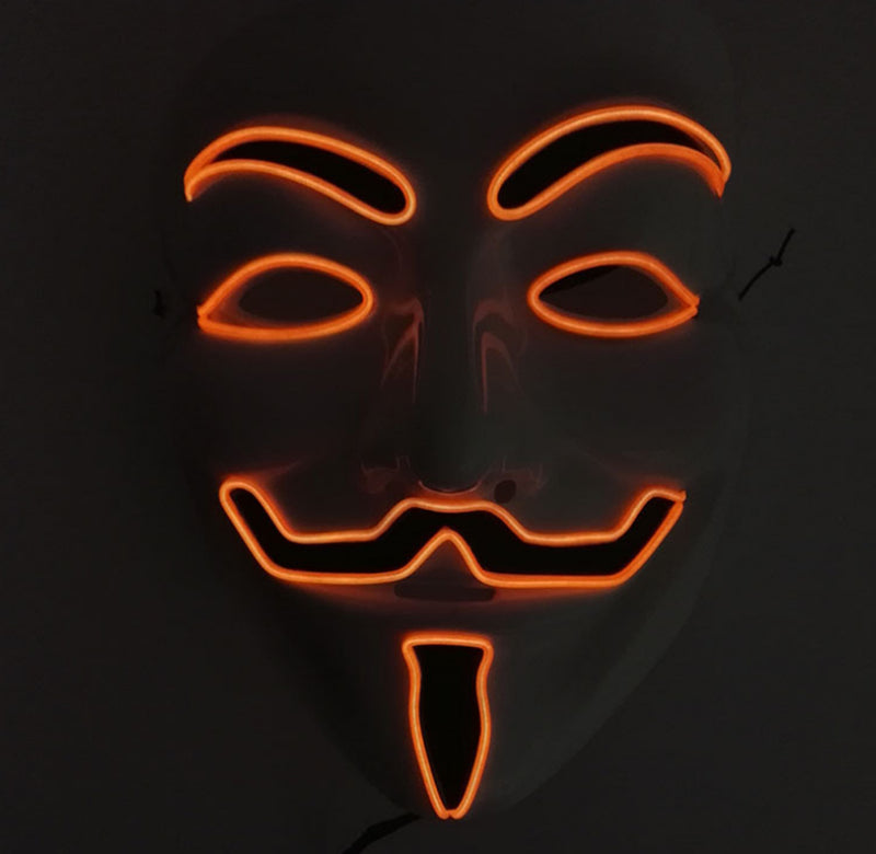 New LED Guy Fawkes Mask