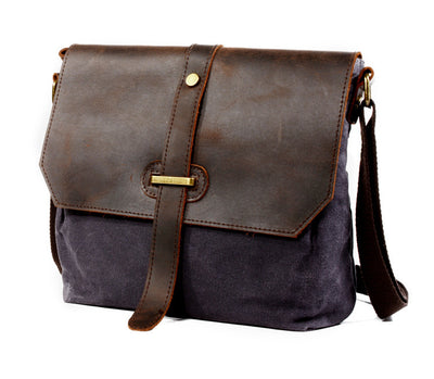 Men'S Canvas Shoulder Bag