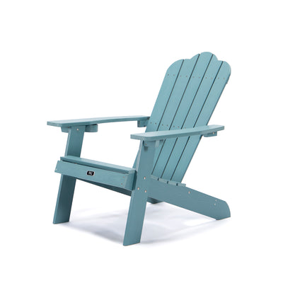 TALE Adirondack Chair Backyard Outdoor Furniture Painted Seating with Cup Holder All-Weather and Fade-Resistant Plastic Wood Ban Amazon