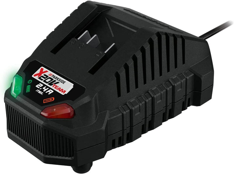 Parkside Batteria E Caricabatteria 20 V 2 Ah Con Bilanciamento Delle Celle Compatibile Con Tutta La Serie X TEAM 20 V