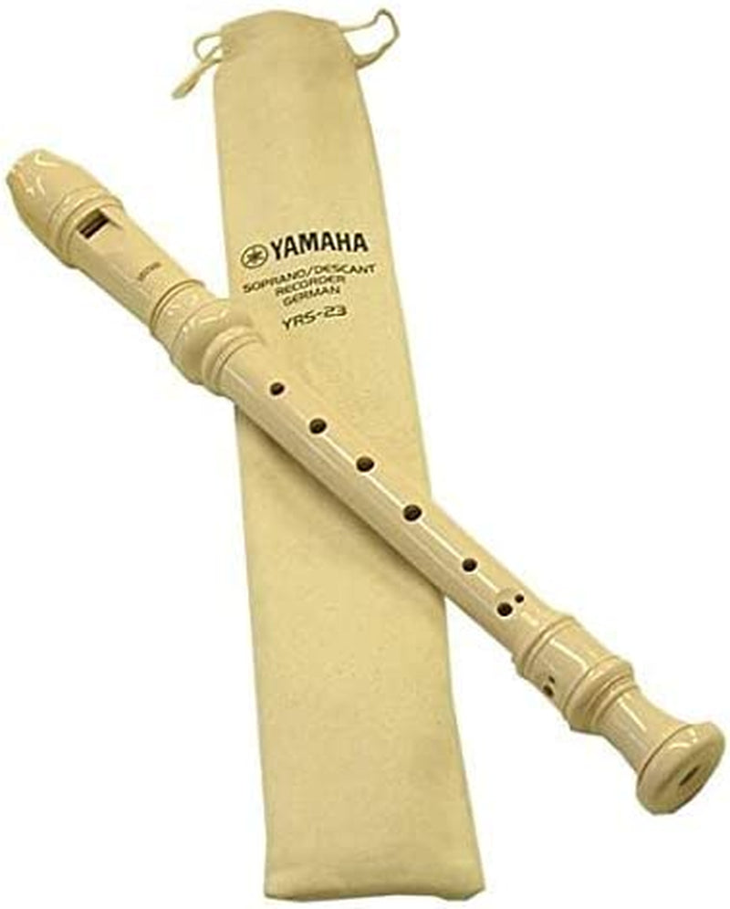 Flauto Yamaha Soprano Con Scovolino E Custodia Qualità Superiore Yrs 23