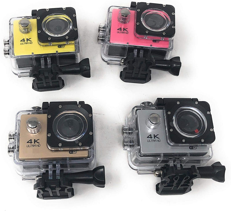 Action Camera Ultra HD 4K Wi-Fi 16 Mpx Con Telecomando Video Sport Impermeabile