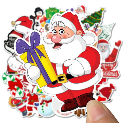 50 Graffiti Waterproof Christmas Stickers