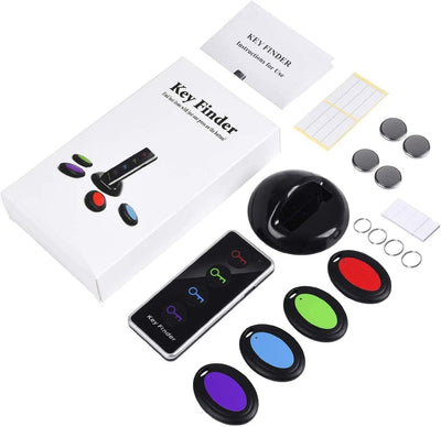 Localizzatore Chiavi Trova Chiavi,  Trasmettitore Wireless Key Finder, Remote Finder W/Torcia LED per I Tasti Del Telefono Cellulare Degli Animali Domestici