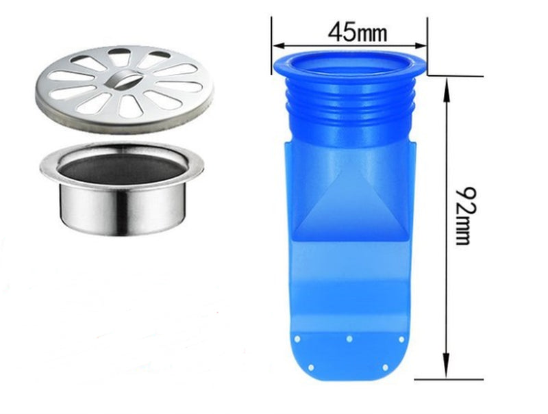 Floor Drain, Deodorant, Anti-Overflow Silicone