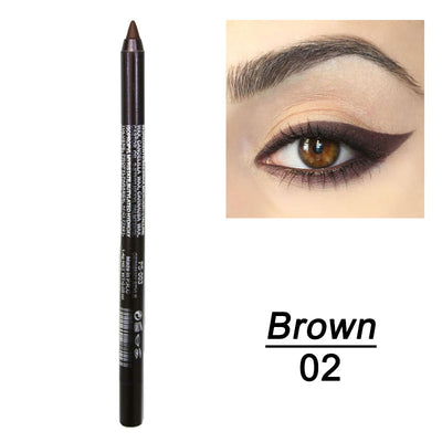 Eyeliner Dual Use Gel Eyeliner Pen for Long Lasting Waterproof and Sweat Proof