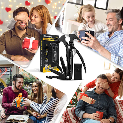 Regalo Uomo, Idee Regalo Uomo Regali per Lui/Papà,  12 in 1 Multiuso Gadget Utili, Regalo Uomo Compleanno Originale, Regalo Anniversario per Lui, Regalo Festa Del Papà, Idee Regalo Natale Uomo