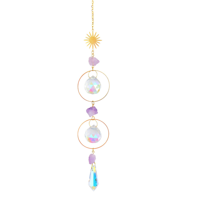 Minted Garden Windchinme Crystal Wind Chime Garden